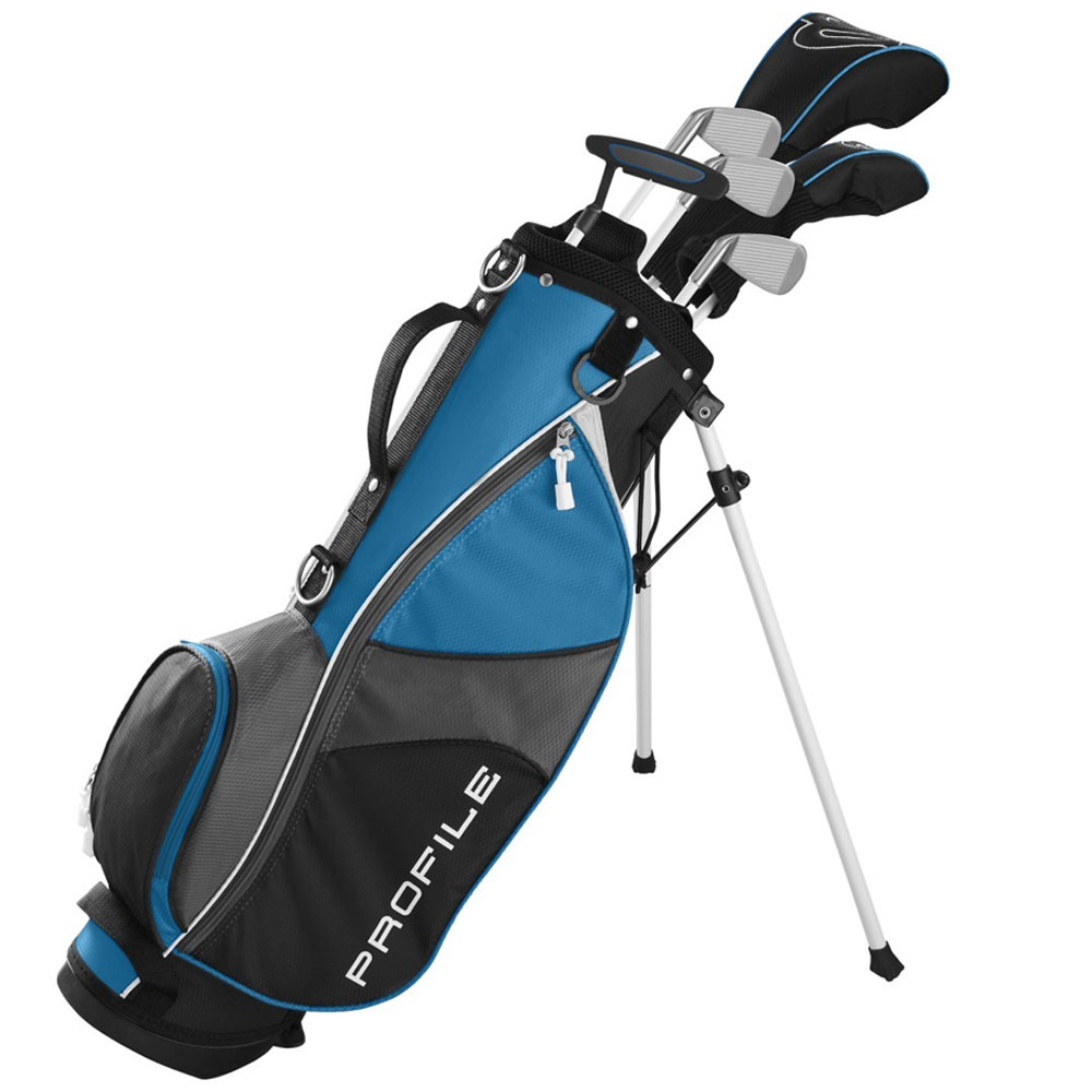 Wilson Juniors' Profile JGI Junior Large Complete 9PC Set, Blue/Black